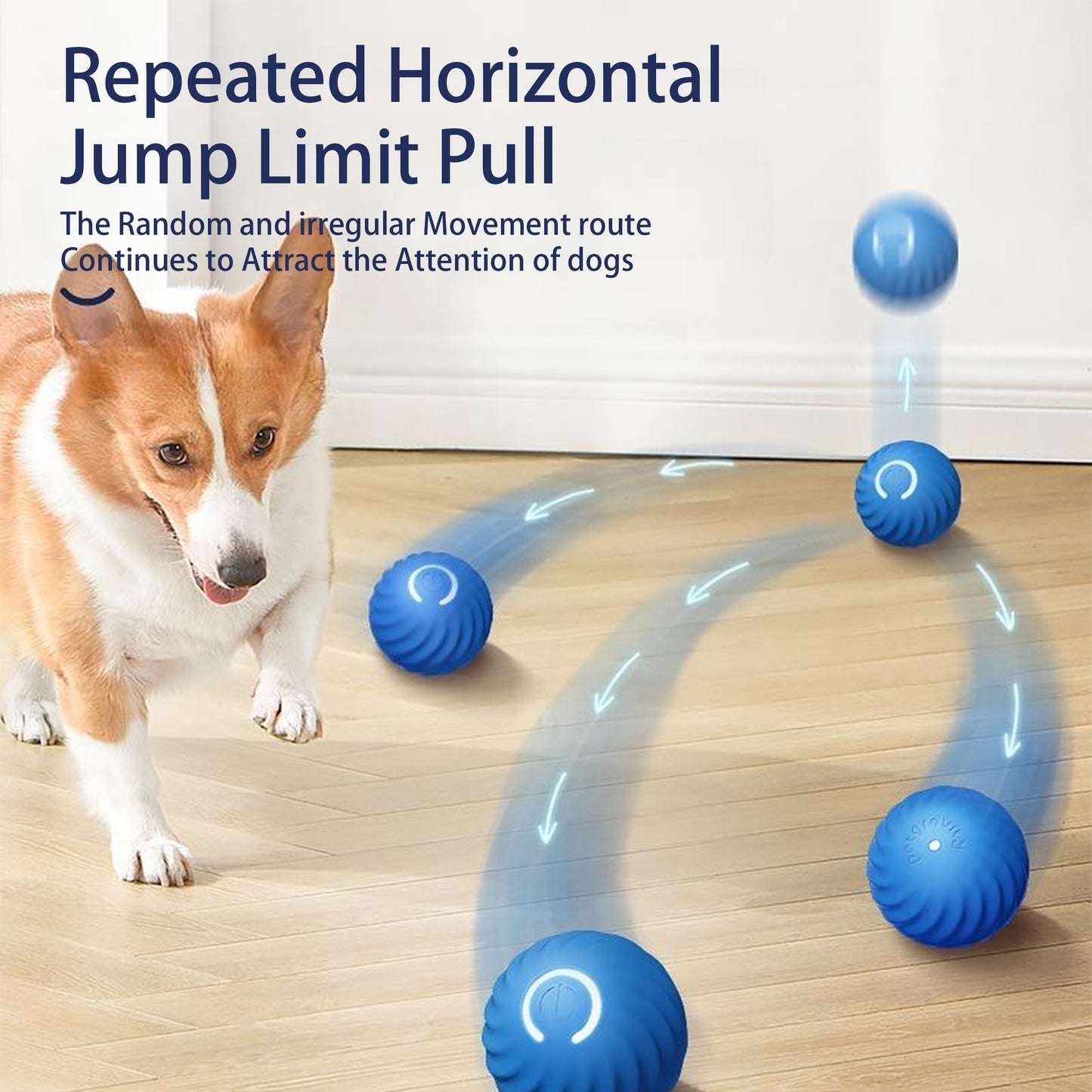 Intelligent USB Rechargeable Interactive Bouncing Ball