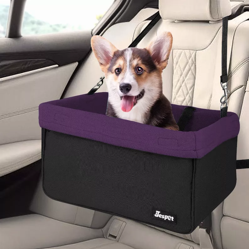 Booster Seats with Seat Belt for Pets Under 24lbs