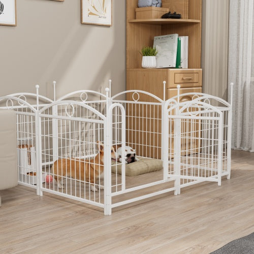 Dog Playpen Indoor-Outdoor 24-Inch
