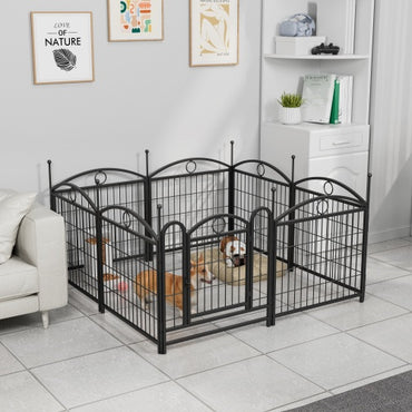 Black Playpen - 8-24" Panels - Indoor/Outdoor