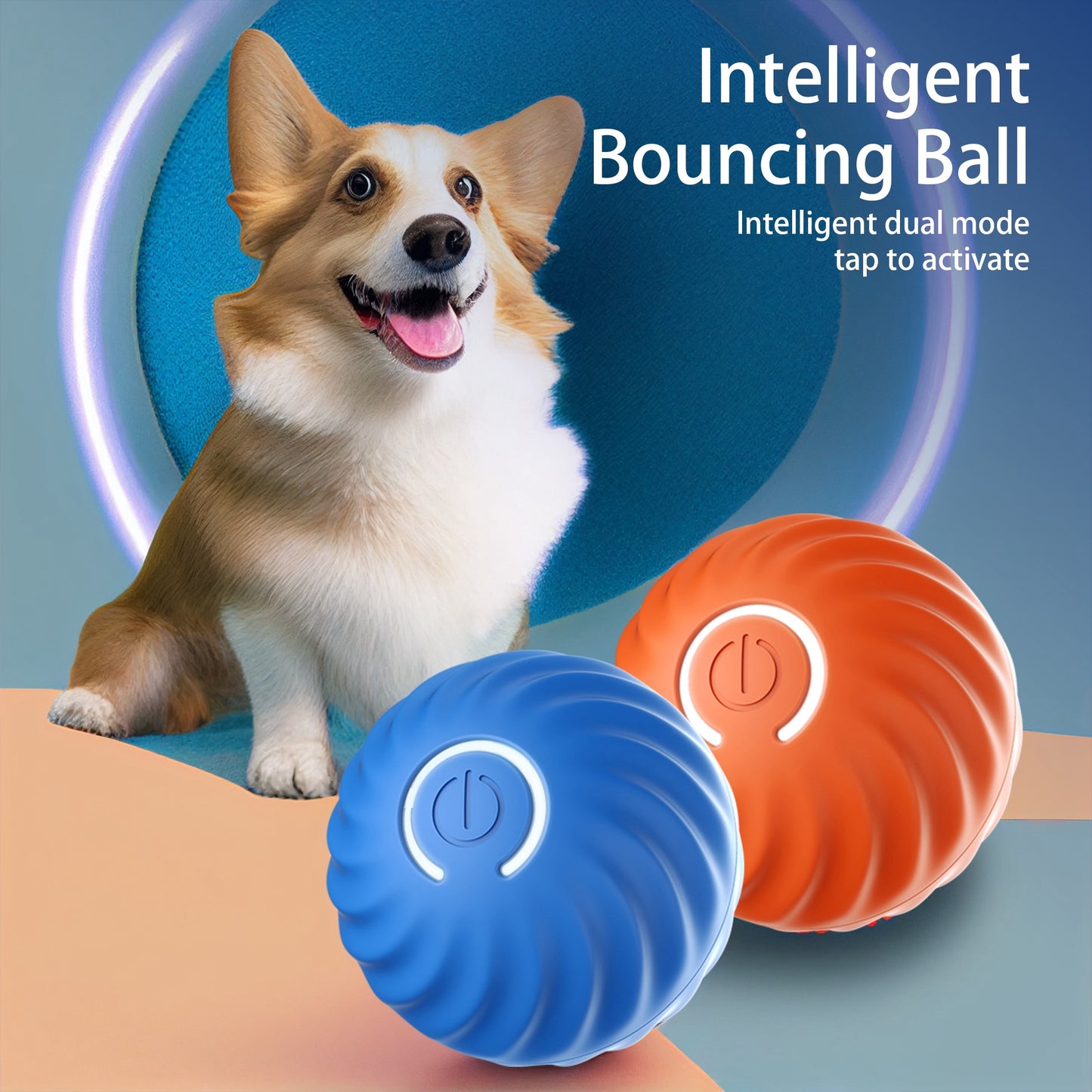 Intelligent USB Rechargeable Interactive Bouncing Ball