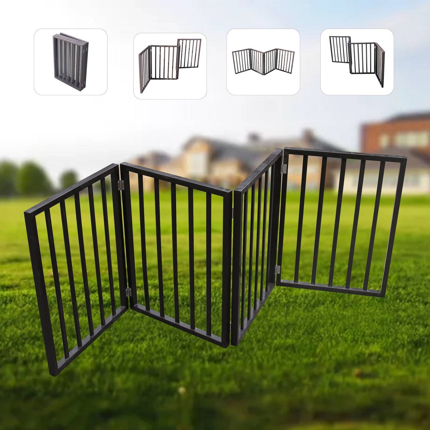 Pet Gate For Doorways, Stairs or Hallways