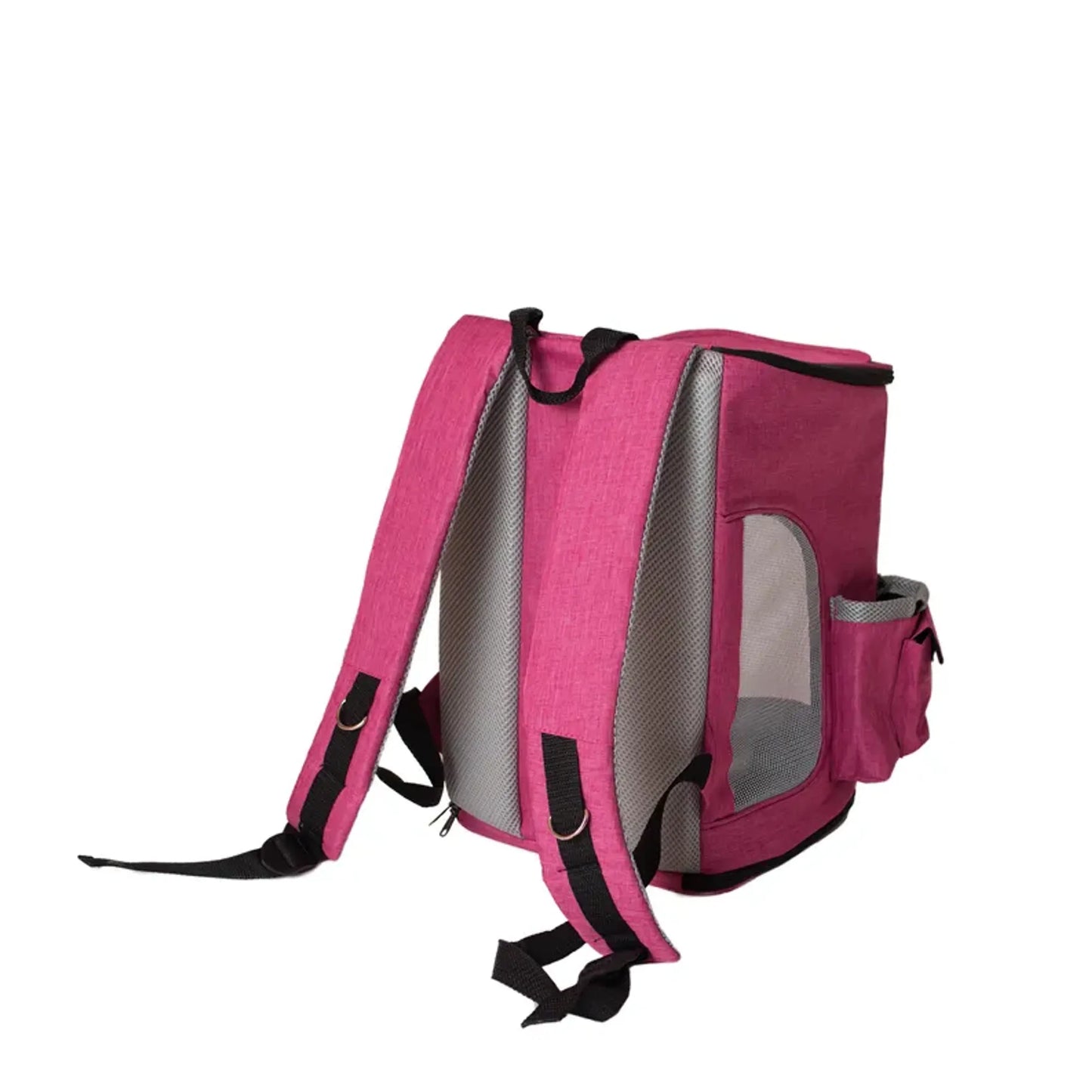 Armarkat Pets Backpack Pet Carrier in Pink and Grey