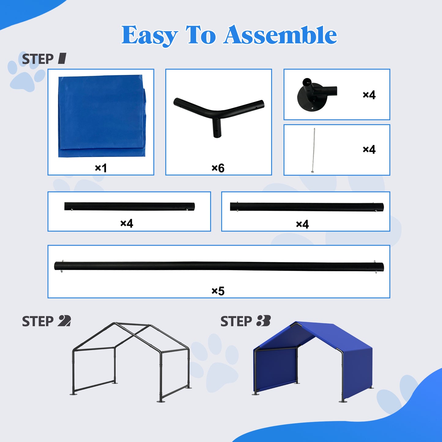 Outdoor Shade Shelter Tent For All Pets