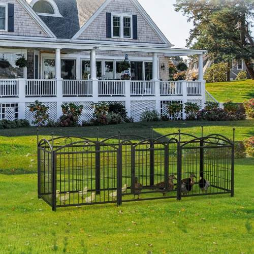 Black Playpen - 8-24" Panels - Indoor/Outdoor