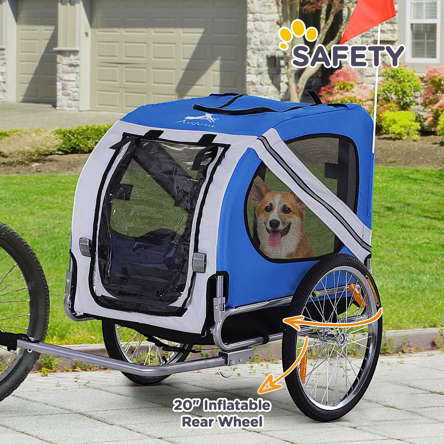 Bicycle Trailer Pet Cart