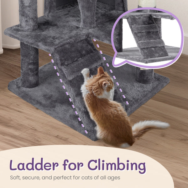 The Ultimate Cat Condo - 53" high