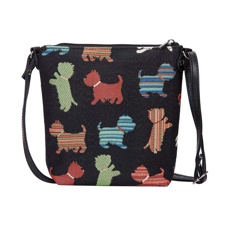 Playful Puppy Dog Sling Bag Purse Crossbody