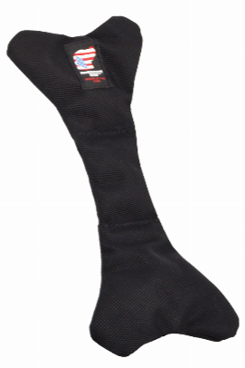 Bad To Da Bone Dog Toy - Large - Black