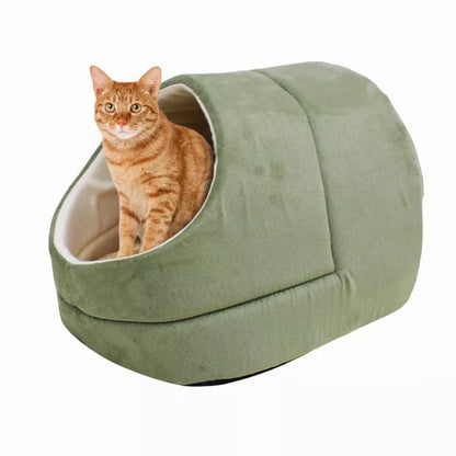 GOOPAWS Warming Burrow Cuddle Cave
