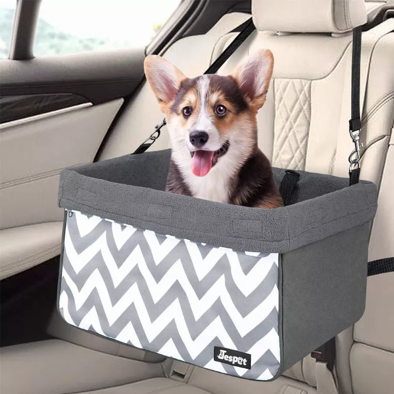 Booster Seats with Seat Belt for Pets Under 24lbs