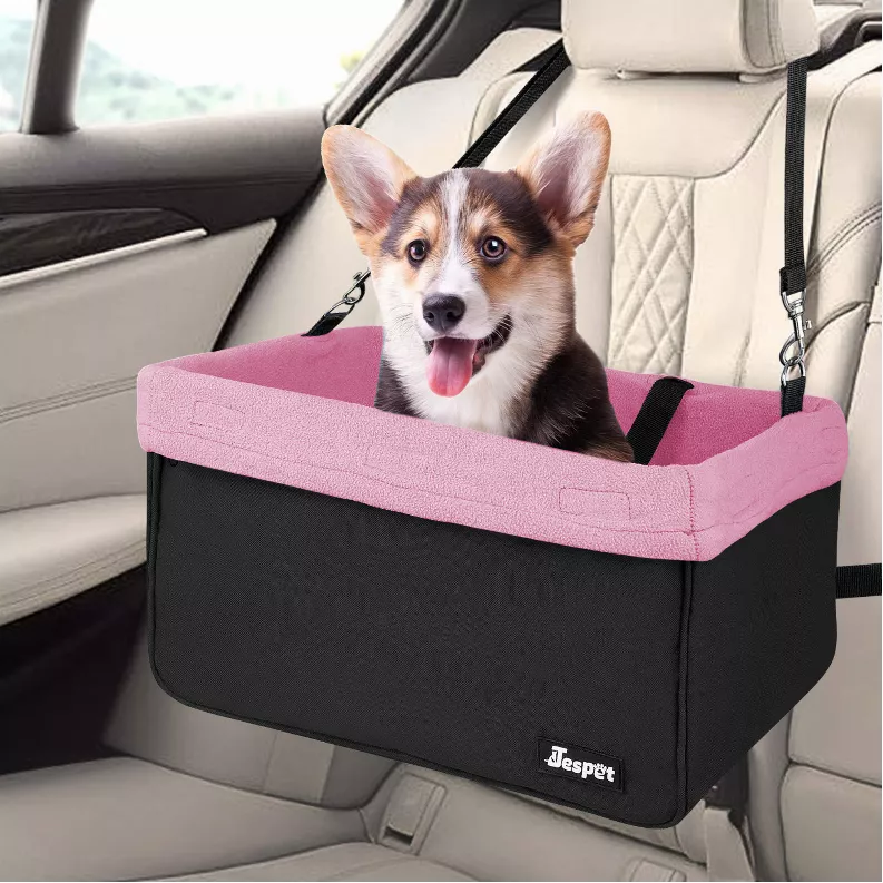 Booster Seats with Seat Belt for Pets Under 24lbs