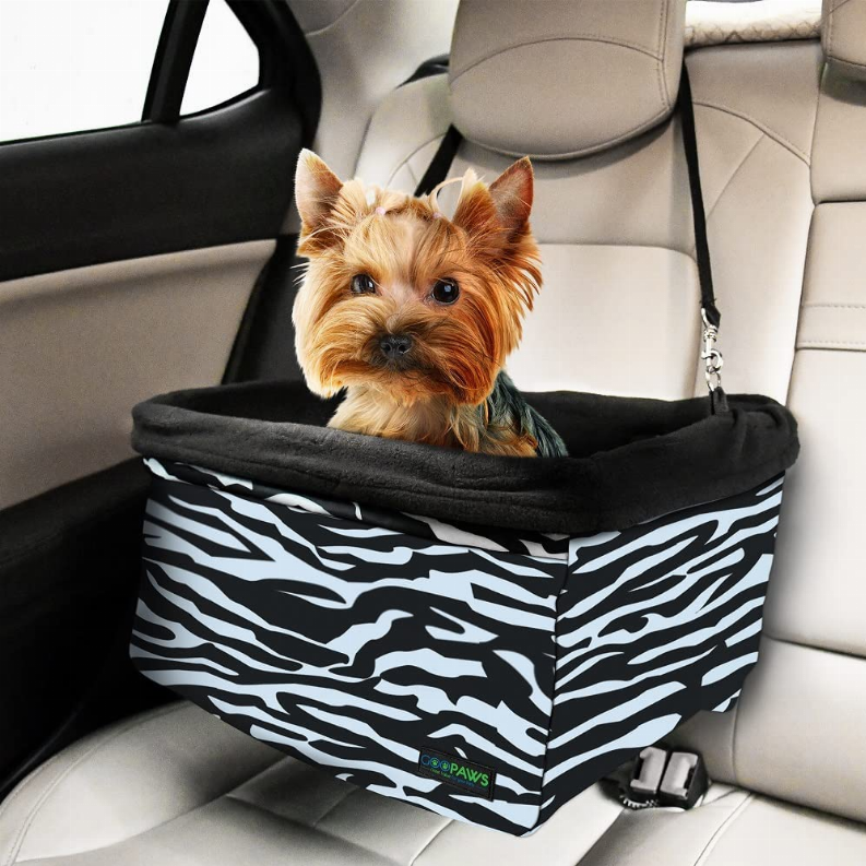 Booster Seats with Seat Belt for Pets Under 24lbs