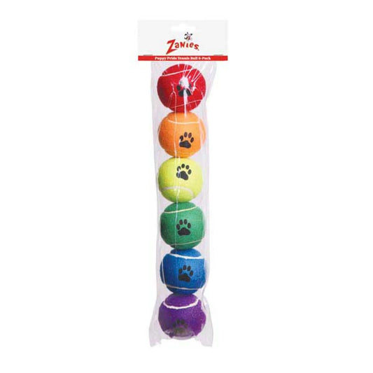 Puppy Pride Tennis Ball 6Pk