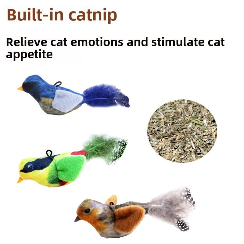 Pet Sound Bird Toy for Cats