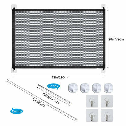 Dog Safety Mesh Gate