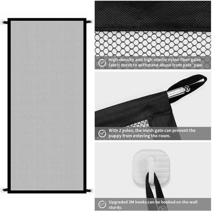 Dog Safety Mesh Gate