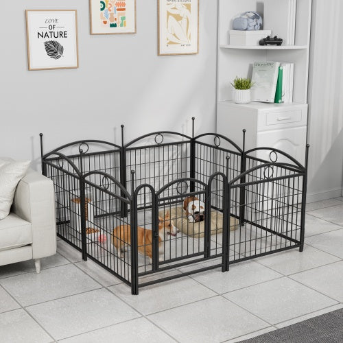 Black Playpen - 8-24" Panels - Indoor/Outdoor