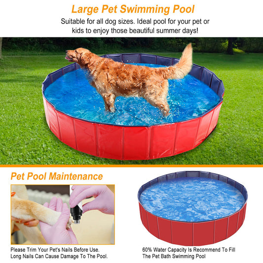 Foldable Pet Swimming PVC Pool