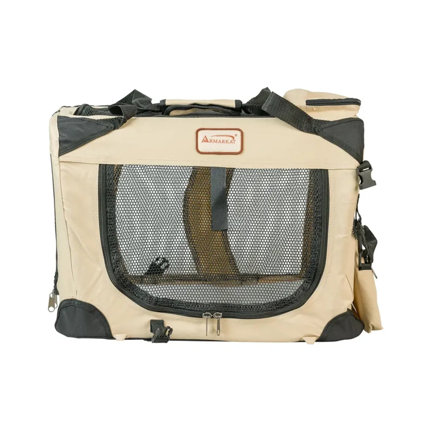 Armarkat Folding Soft Dog Crate Pet Travel Carrier