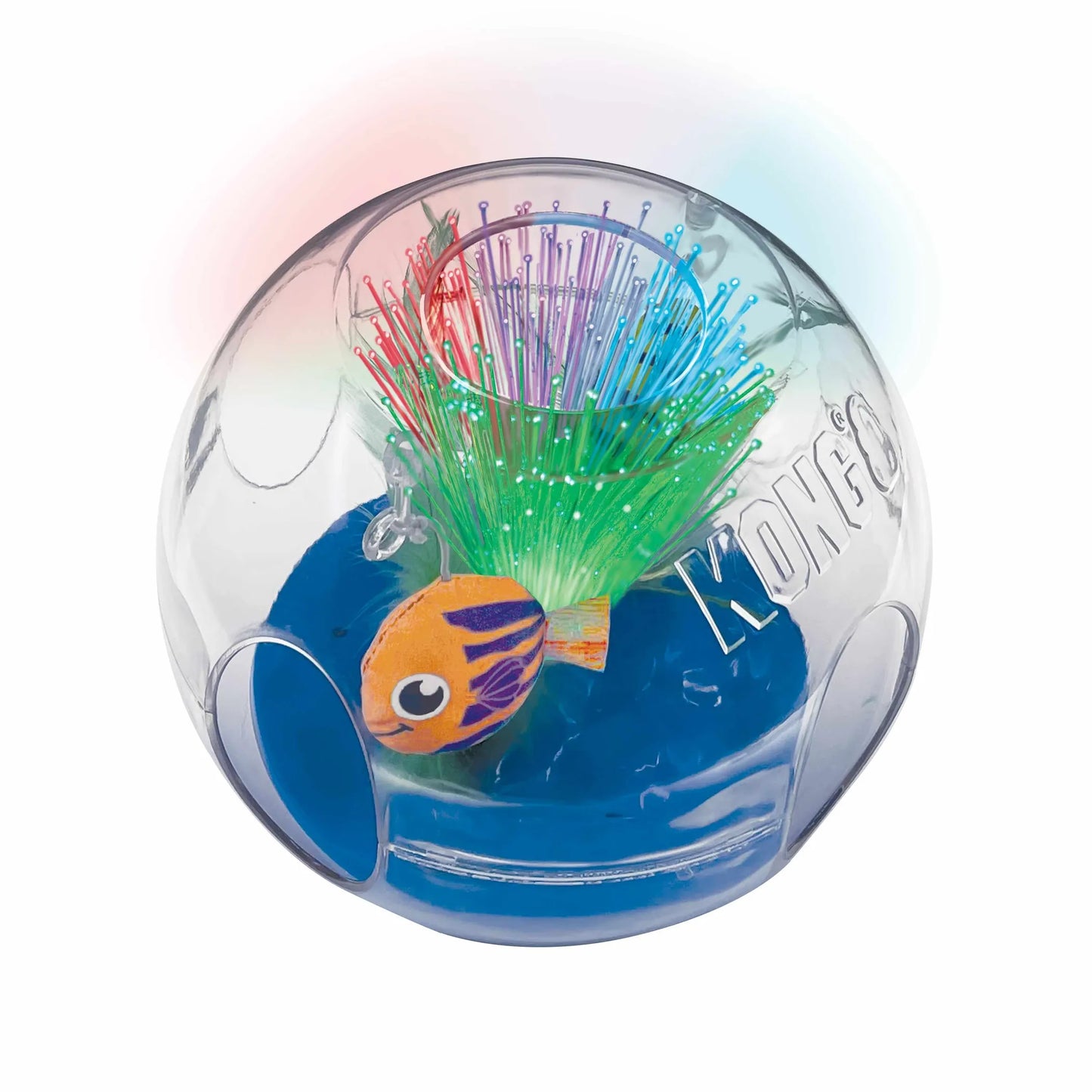 KONG Bat-A-Bout Glow Aquarium Cat Toy