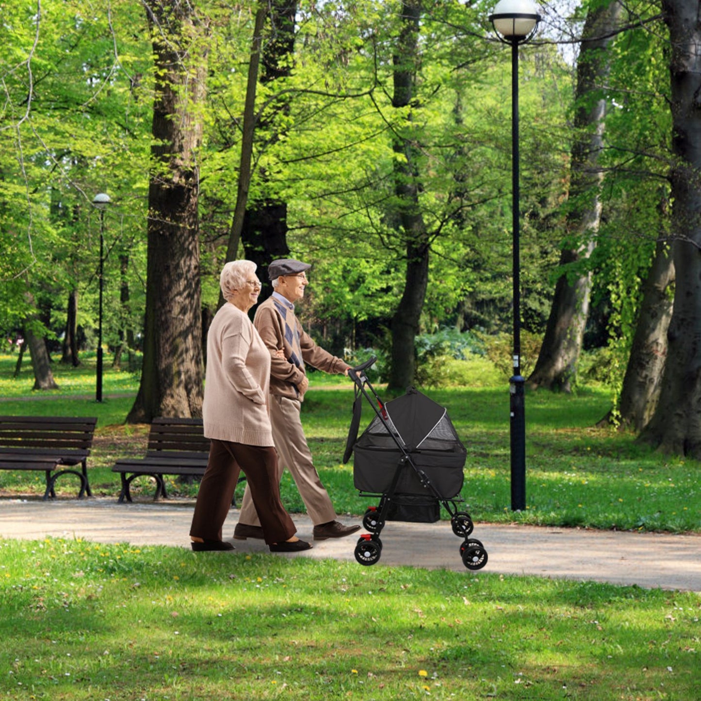 Foldable Pet Stroller