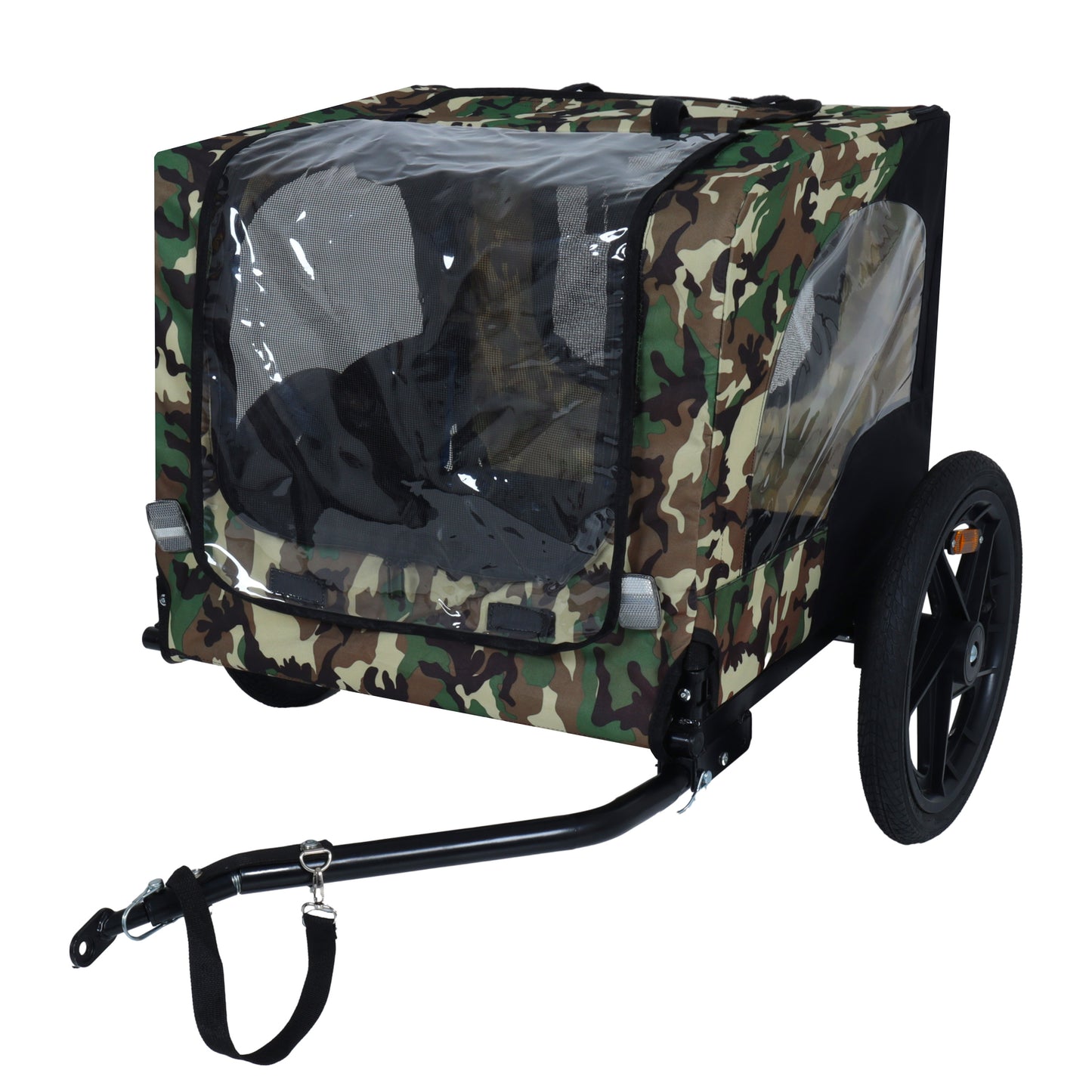 Pet Bike Trailer Dog Cart For Bicycle - Suitable For Small And Medium Pets