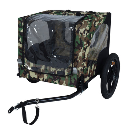 Pet Bike Trailer Dog Cart For Bicycle - Suitable For Small And Medium Pets