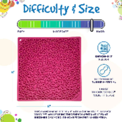 Flower Power Design eMat Enrichment Lick Mat
