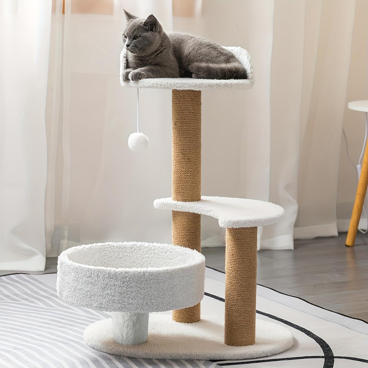 Multi-layer Cat Tree With Scratching Post