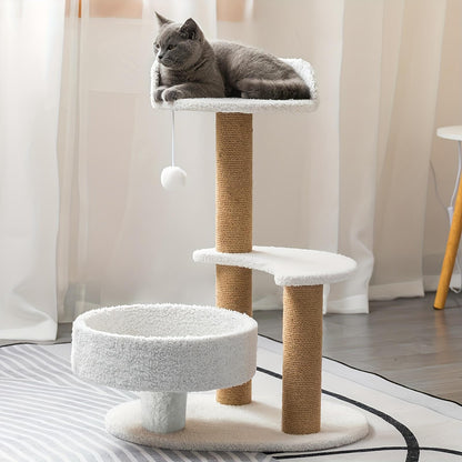 Multi-layer Cat Tree With Scratching Post