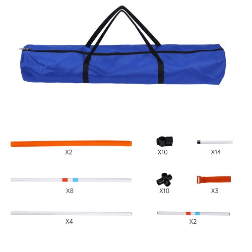3PC Agility Equipment Set - Obstacle Course Training Exercises For Dogs