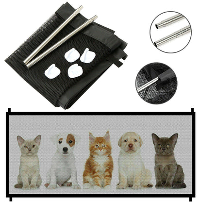 Dog Safety Mesh Gate