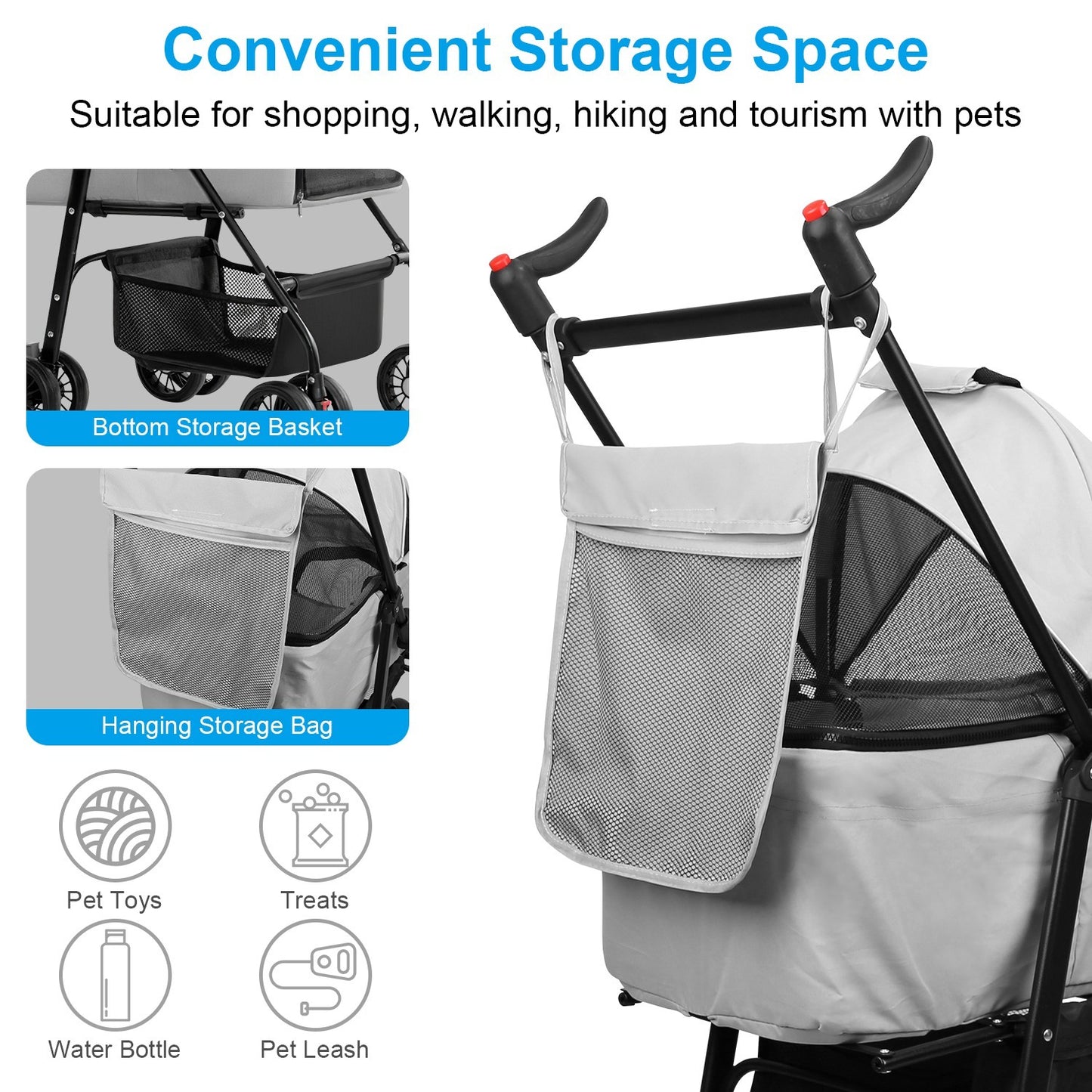 Foldable Pet Stroller