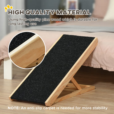 Elevated Dog Ramp for Bed or Couch