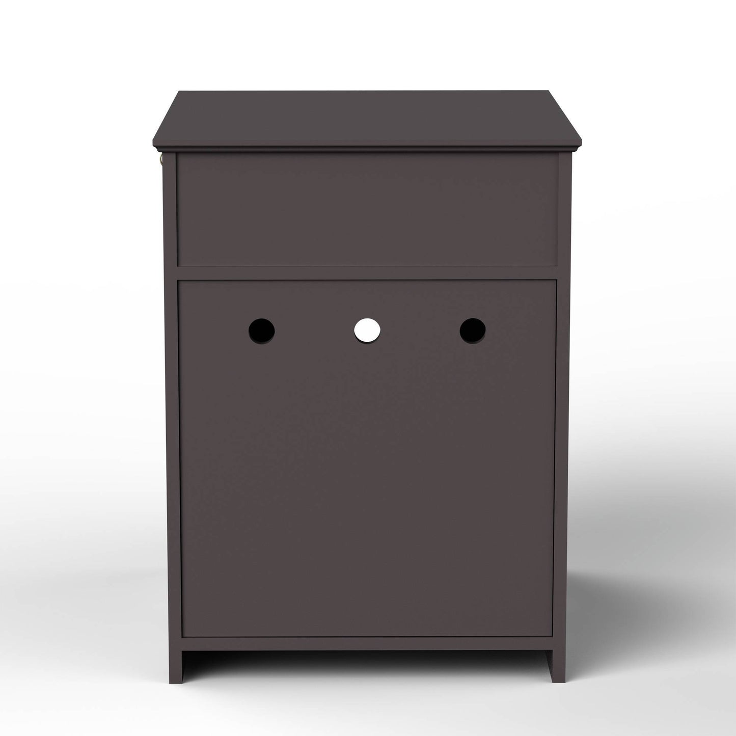 Wooden Cat Litter Box Side Table