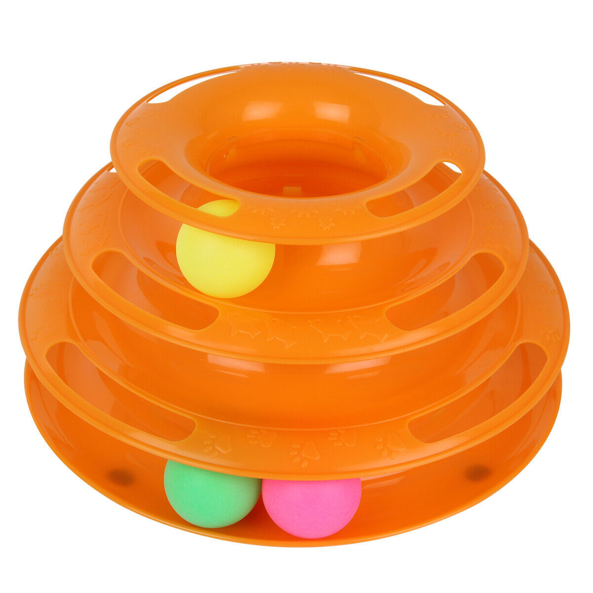 Cat Crazy Ball Disk Interactive Toy