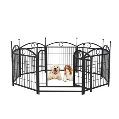 Black Playpen - 8-24" Panels - Indoor/Outdoor
