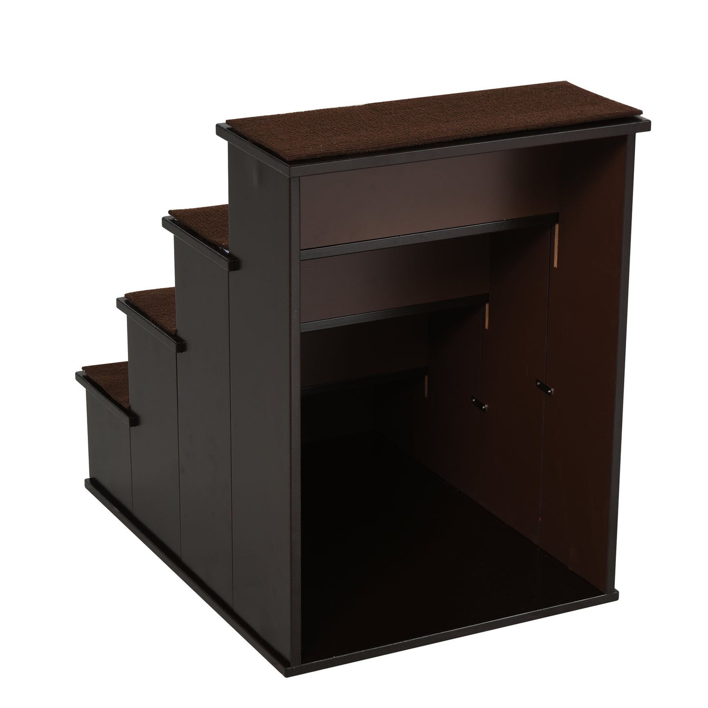 Pet Stairs For Bed or Couch - Dark Brown