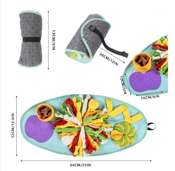 Dog Snuffle Interactive Toy Mat