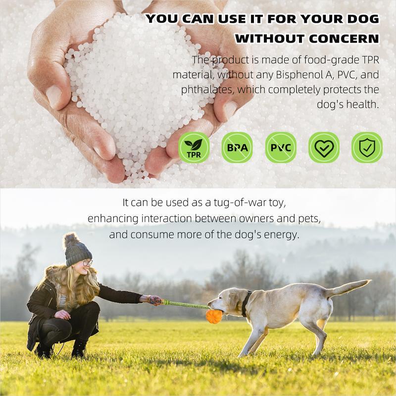 PROKEl Dog Rope Fetch Exercise Toy for Medium and Large Aggressive Chewers