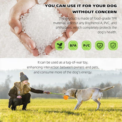 PROKEl Dog Rope Fetch Exercise Toy for Medium and Large Aggressive Chewers