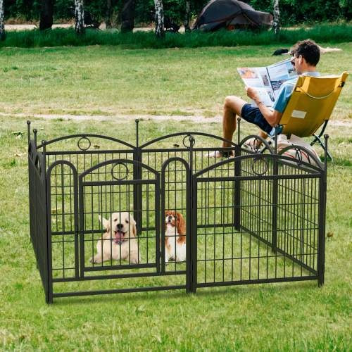 Black Playpen - 8-24" Panels - Indoor/Outdoor