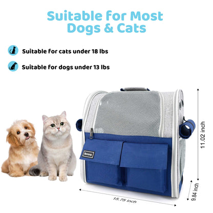 Foldable Soft Pet Carrier For Dogs And Cats