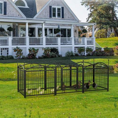 Black Playpen - 8-24" Panels - Indoor/Outdoor