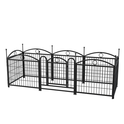 Black Playpen - 8-24" Panels - Indoor/Outdoor