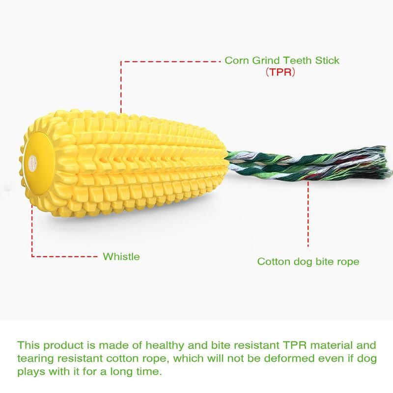 Corn On The Cob Rope Chew Toy