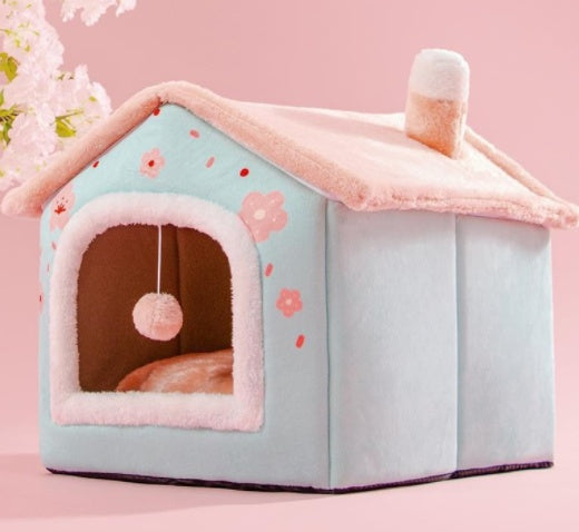 Foldable Pet Bed Kennel House