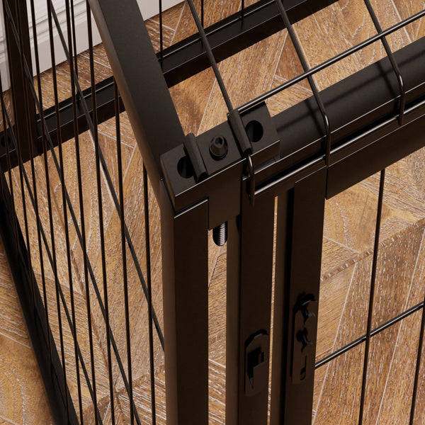 Dog Crate -  47.2 Inches, Suitable For (2) Small And Medium-sized Dogs