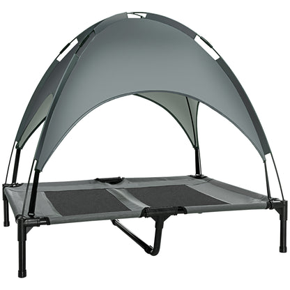 Elevated Dog Bed with Removable Canopy
